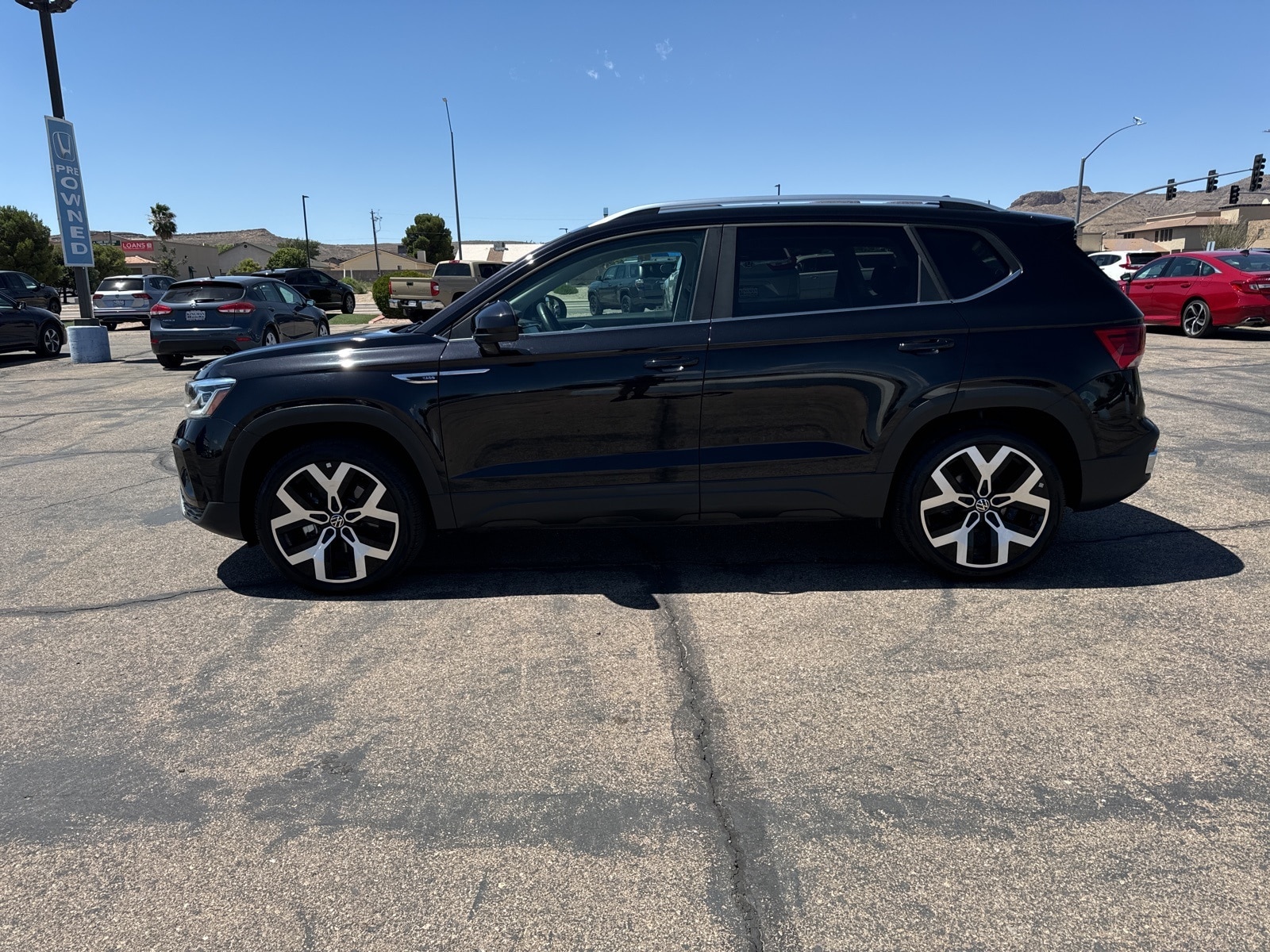 Used 2023 Volkswagen Taos SEL with VIN 3VV2X7B28PM310823 for sale in Kingman, AZ