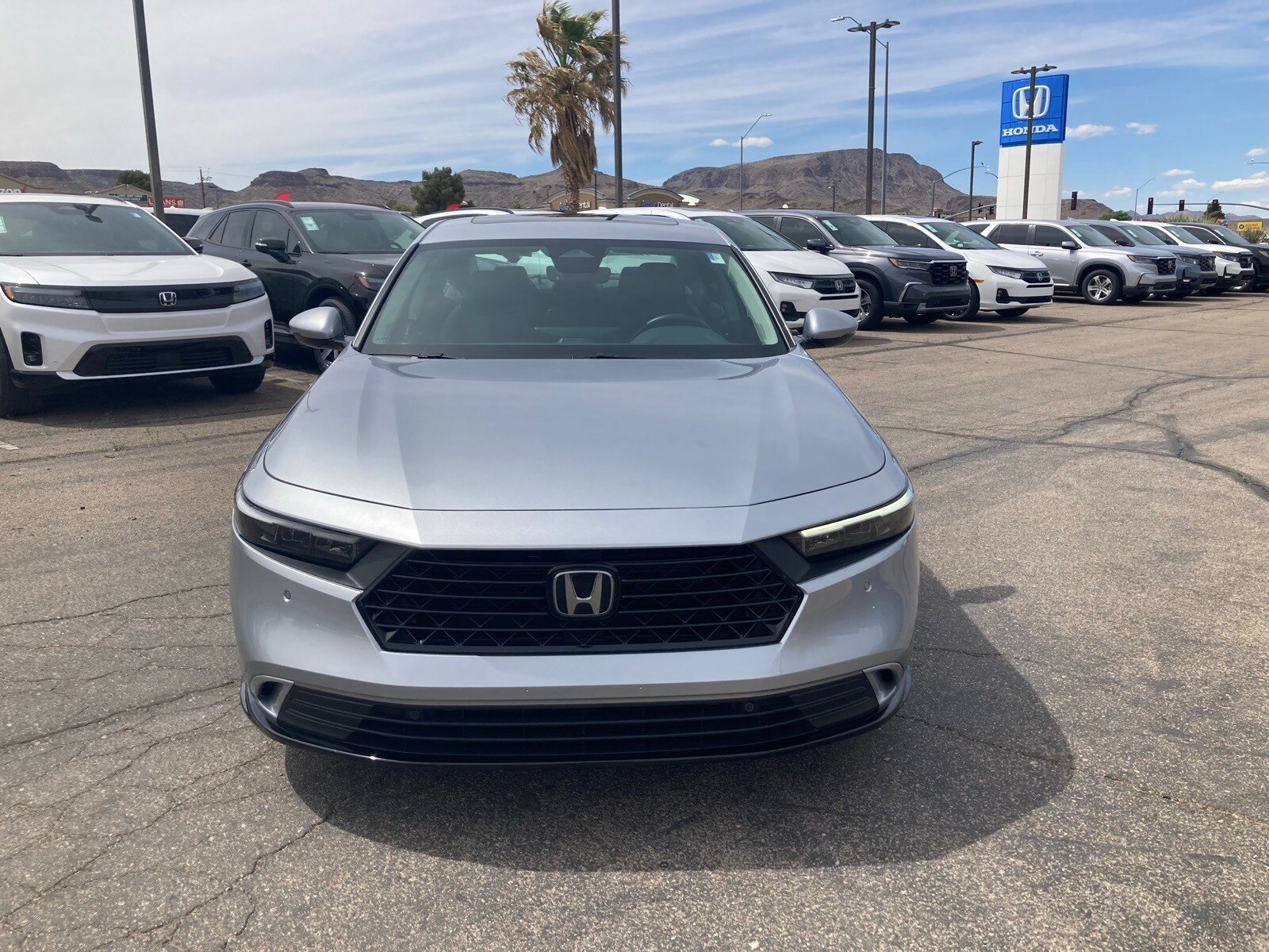 Certified 2023 Honda Accord Hybrid EX-L with VIN 1HGCY2F62PA014842 for sale in Kingman, AZ