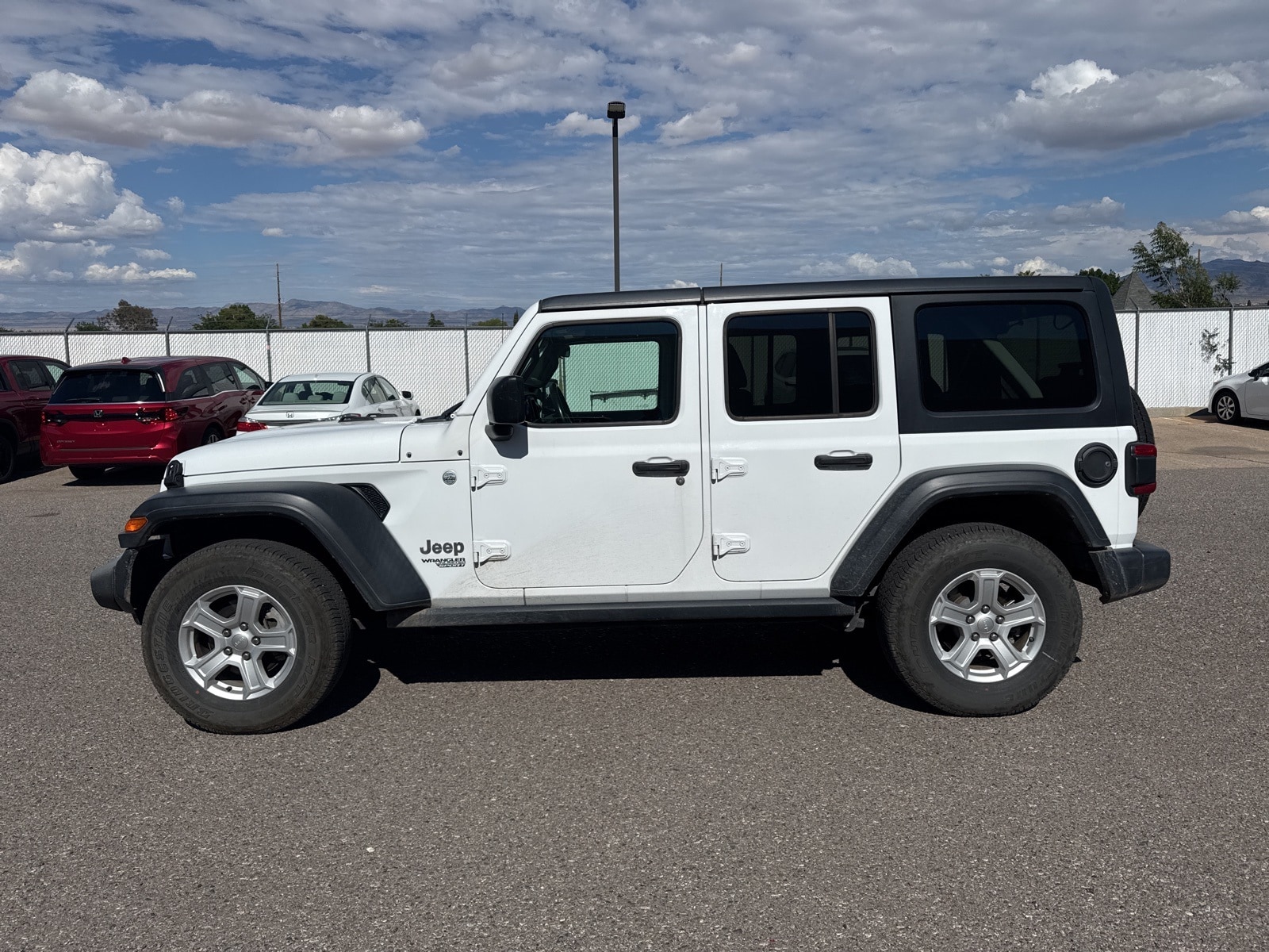 Used 2018 Jeep All-New Wrangler Unlimited Sport S with VIN 1C4HJXDG6JW239468 for sale in Kingman, AZ