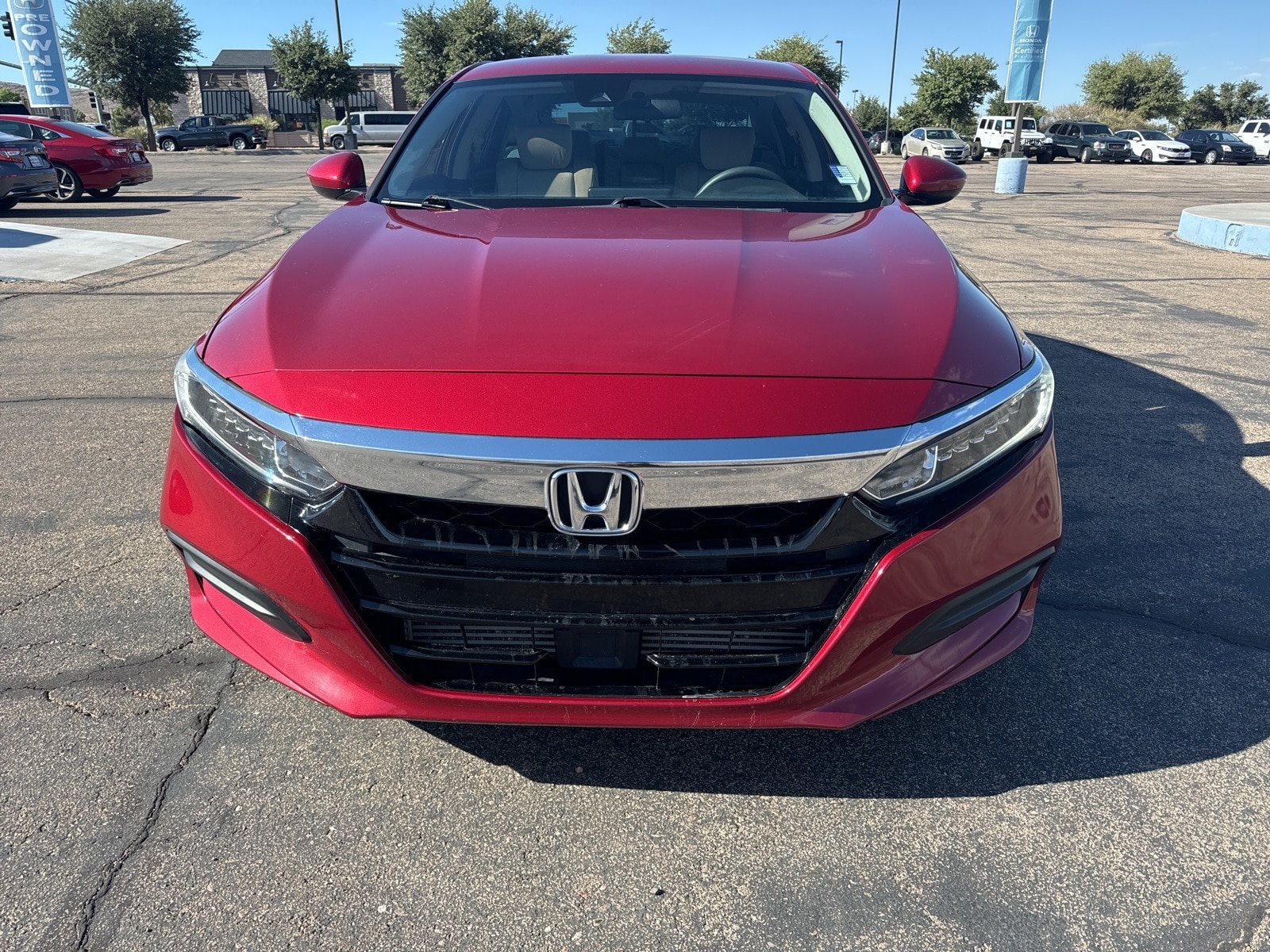 Used 2019 Honda Accord LX with VIN 1HGCV1F13KA027471 for sale in Kingman, AZ