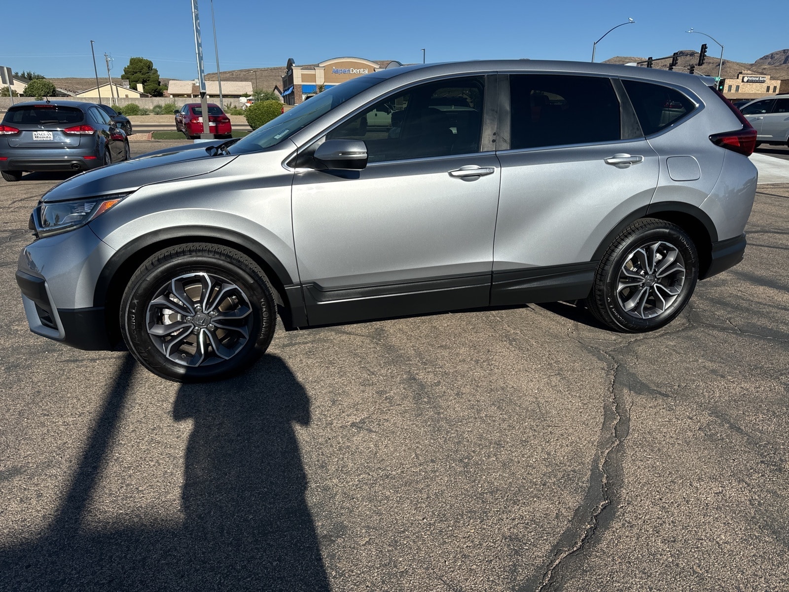 Used 2020 Honda CR-V EX-L with VIN 2HKRW1H85LH420754 for sale in Kingman, AZ