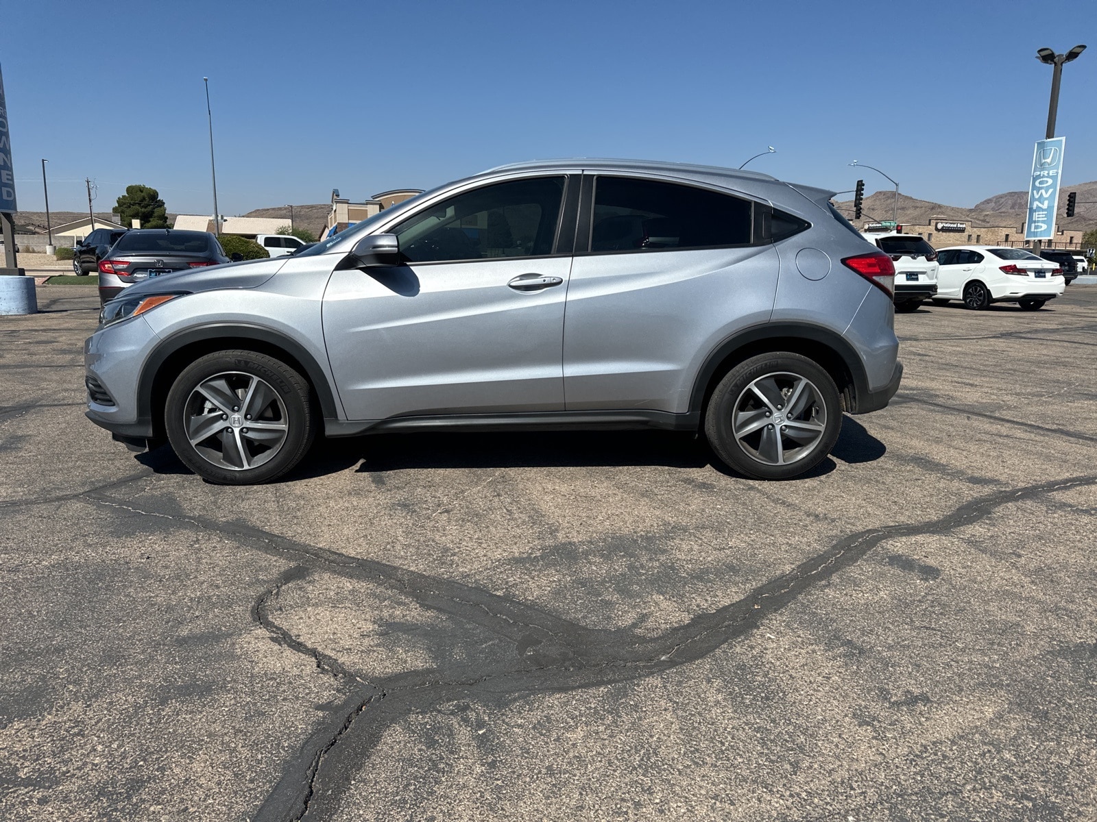 Used 2021 Honda HR-V EX with VIN 3CZRU5H54MM710749 for sale in Kingman, AZ