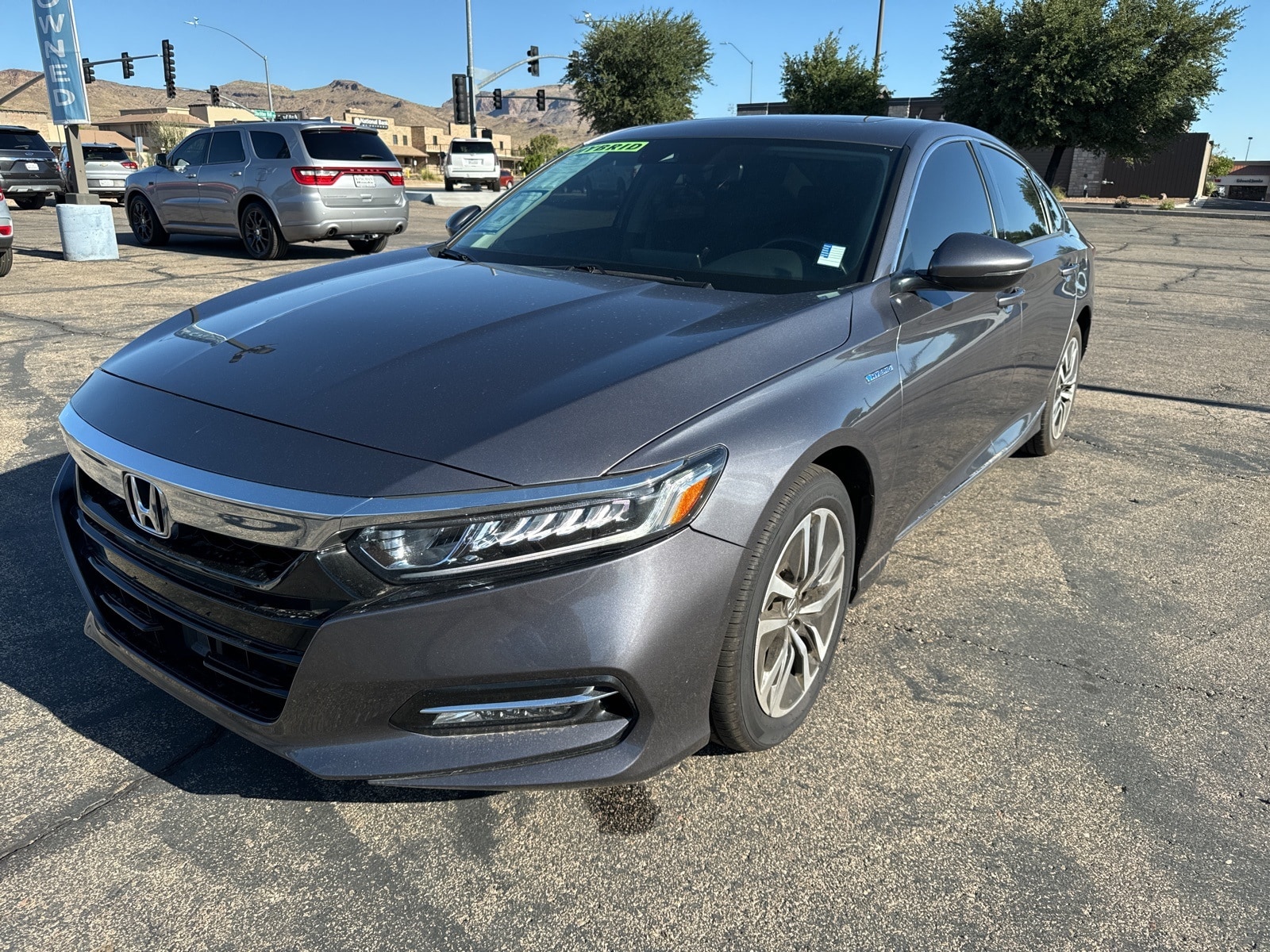 Used 2020 Honda Accord Hybrid EX-L with VIN 1HGCV3F56LA013581 for sale in Kingman, AZ