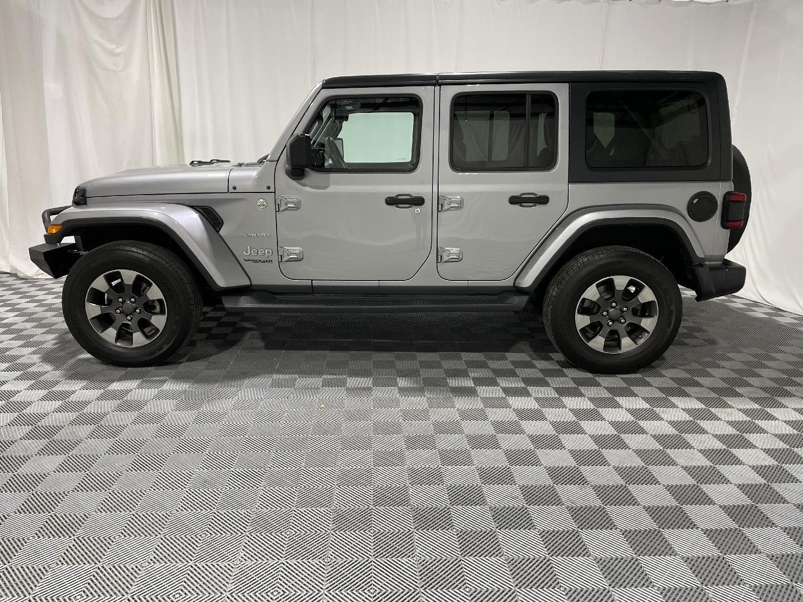 Used 2018 Jeep All-New Wrangler Unlimited Sahara with VIN 1C4HJXEGXJW102435 for sale in Saint Joseph, MO