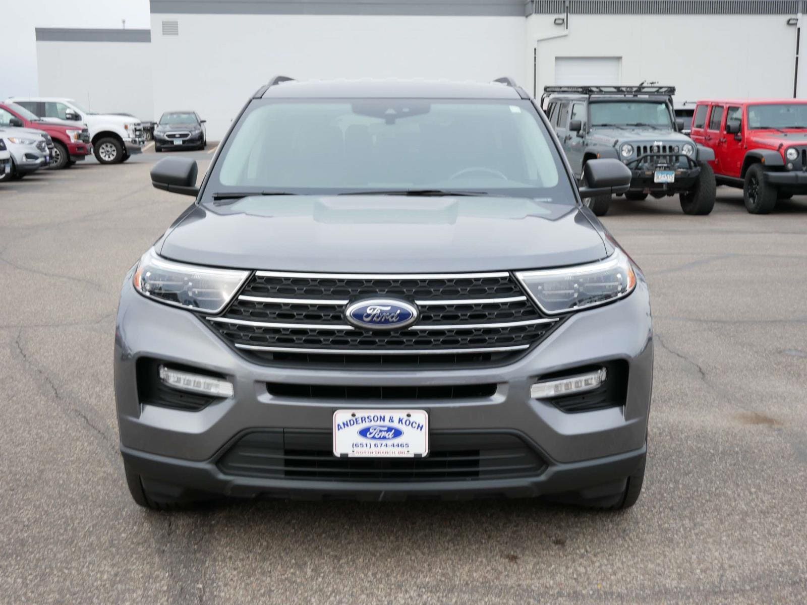 Used 2022 Ford Explorer XLT with VIN 1FMSK8DHXNGB19279 for sale in Branch, Minnesota