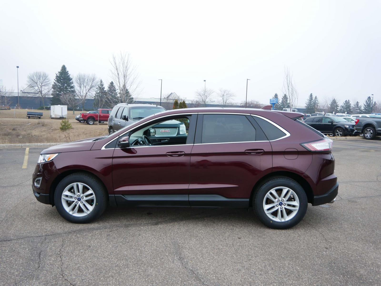 Used 2018 Ford Edge SEL with VIN 2FMPK3J93JBC43157 for sale in North Branch, Minnesota