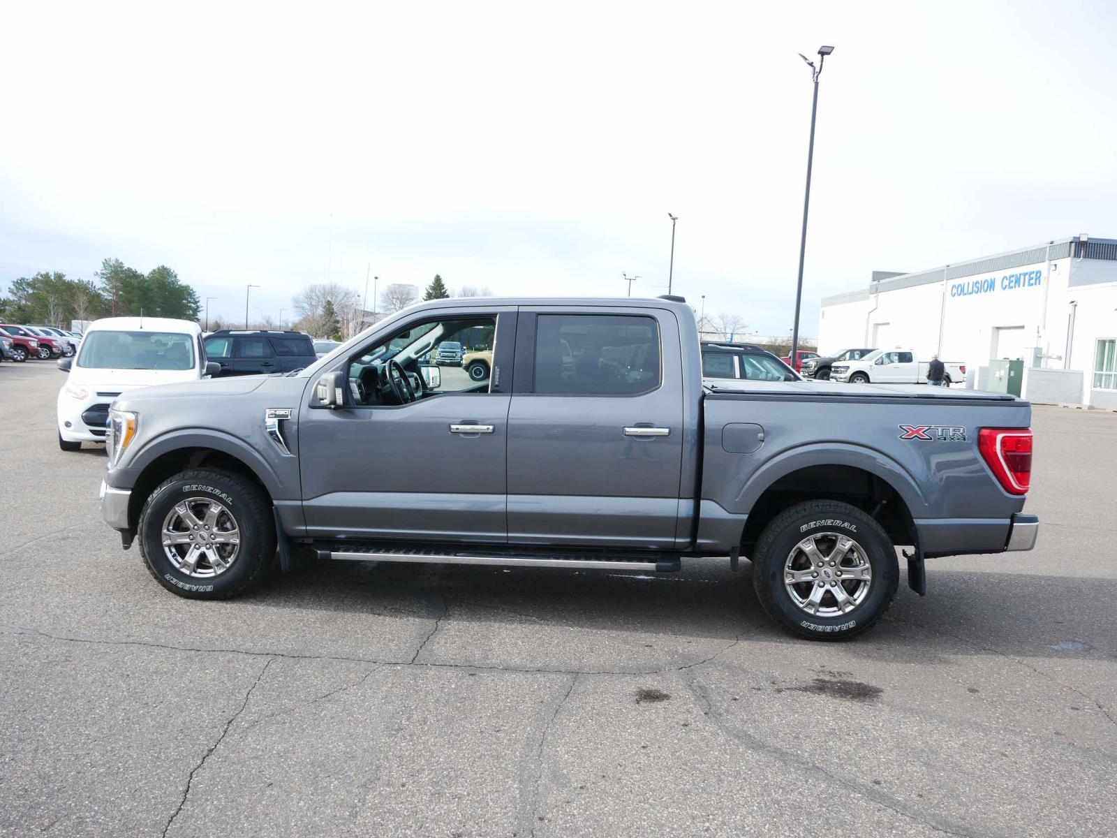 Used 2021 Ford F-150 XLT with VIN 1FTFW1E80MKD28221 for sale in Branch, Minnesota