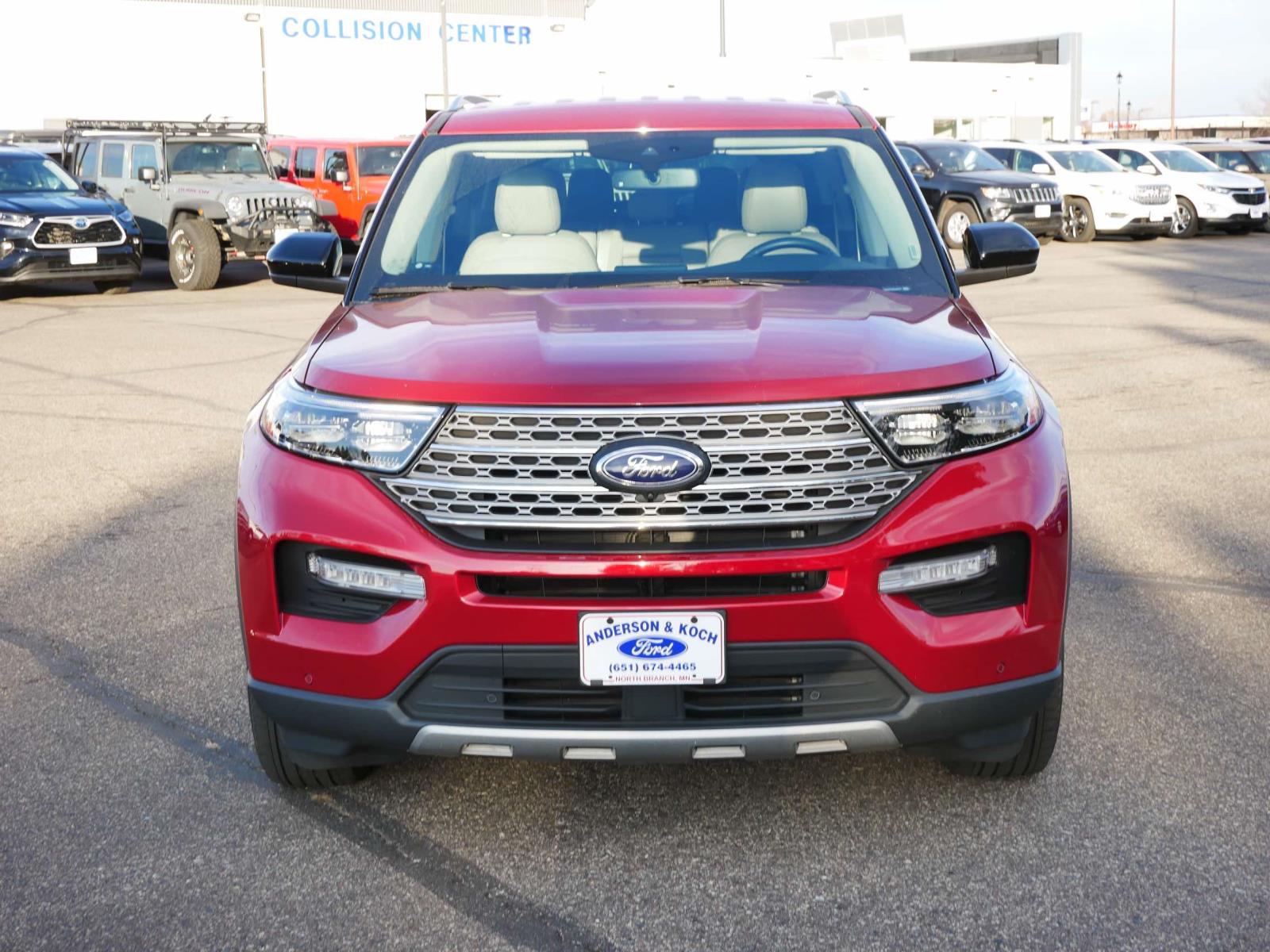 Certified 2022 Ford Explorer Limited with VIN 1FMSK8FH6NGA94717 for sale in Branch, Minnesota