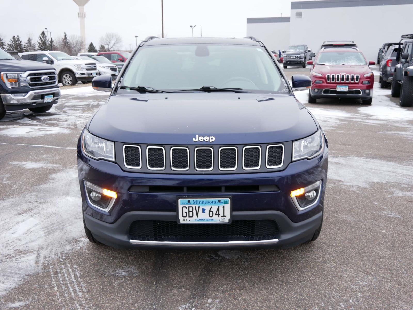 Used 2018 Jeep Compass Limited with VIN 3C4NJDCB0JT209704 for sale in Branch, Minnesota