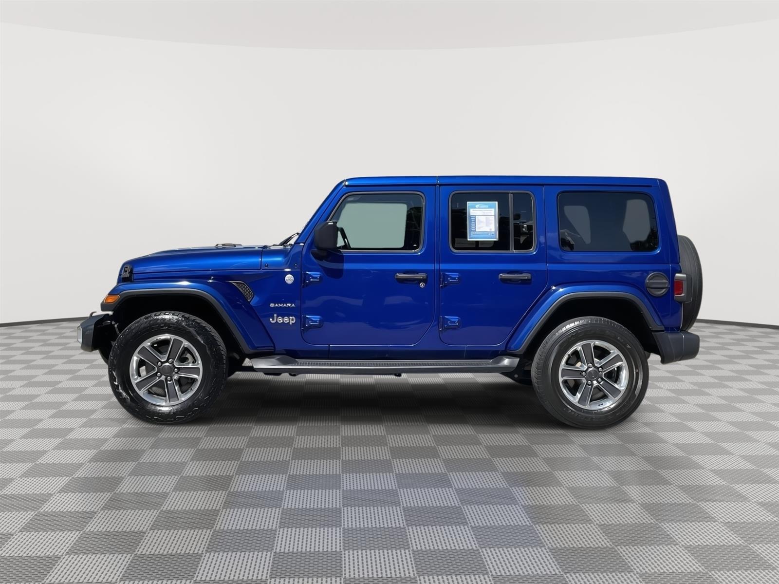 Used 2020 Jeep Wrangler Unlimited Sahara with VIN 1C4HJXEN3LW221218 for sale in Lincoln, NE