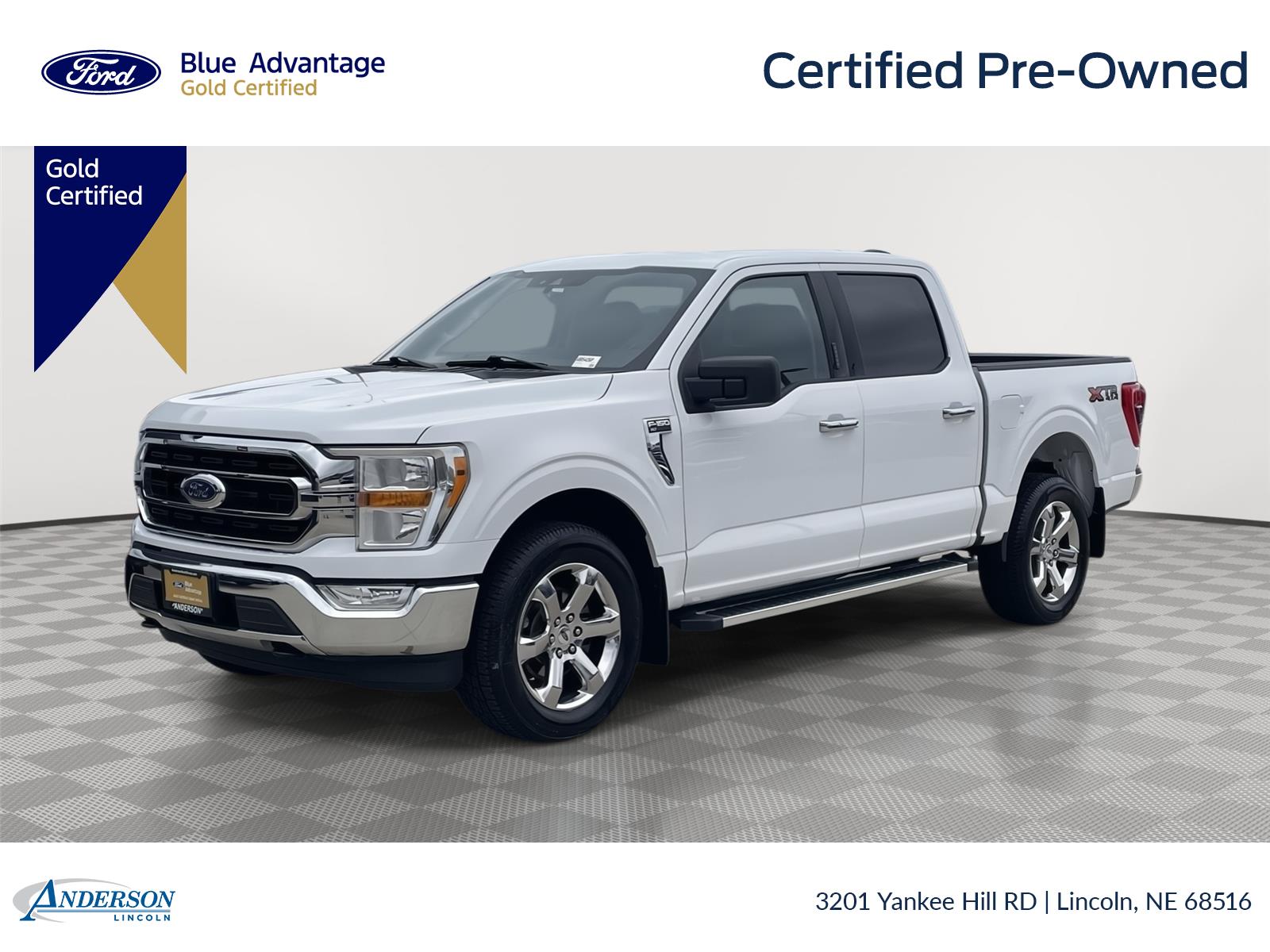 Certified 2022 Ford F-150 XLT CREW CAB TRUCK