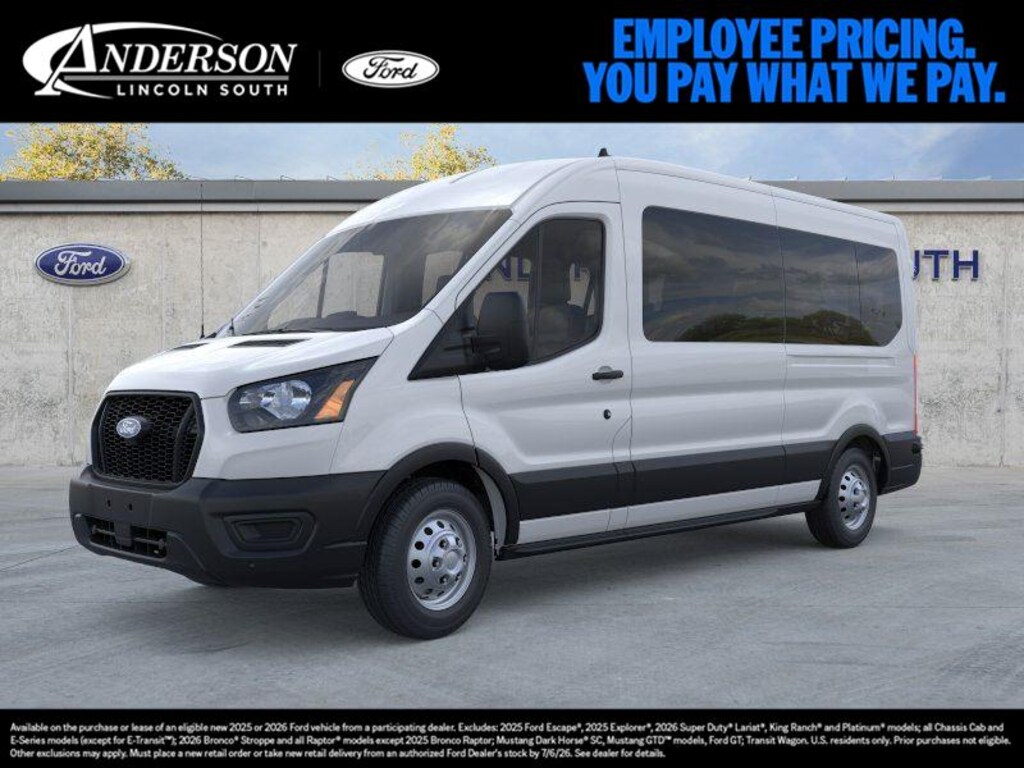 New 2026 Ford Transit Commercial Passenger Van XL VAN