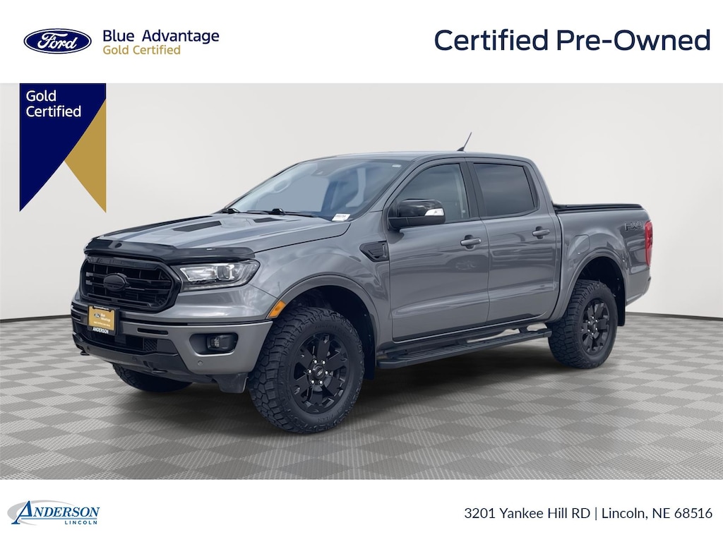 Certified 2021 Ford Ranger Lariat CREW CAB SHORT BED TRUCK