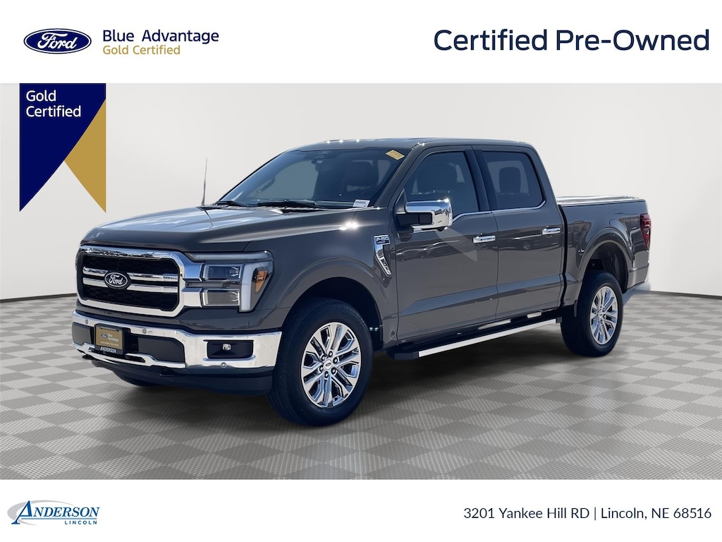 Certified 2025 Ford F-150 Lariat CREW CAB TRUCK