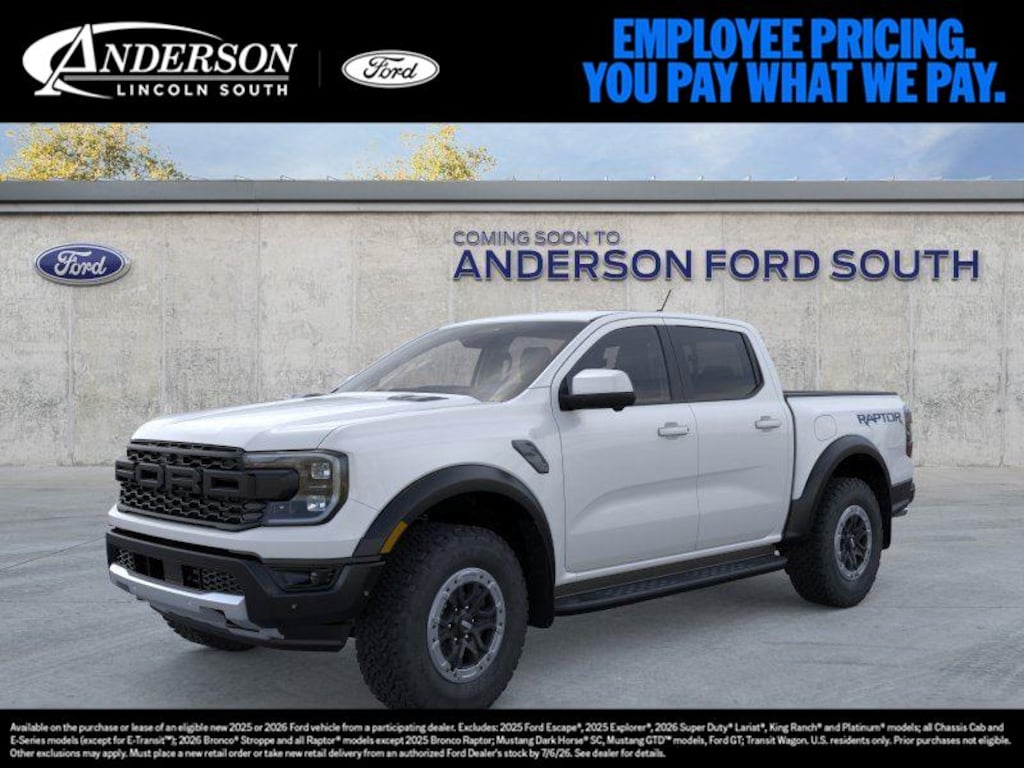 New 2026 Ford Ranger Raptor® TRUCK