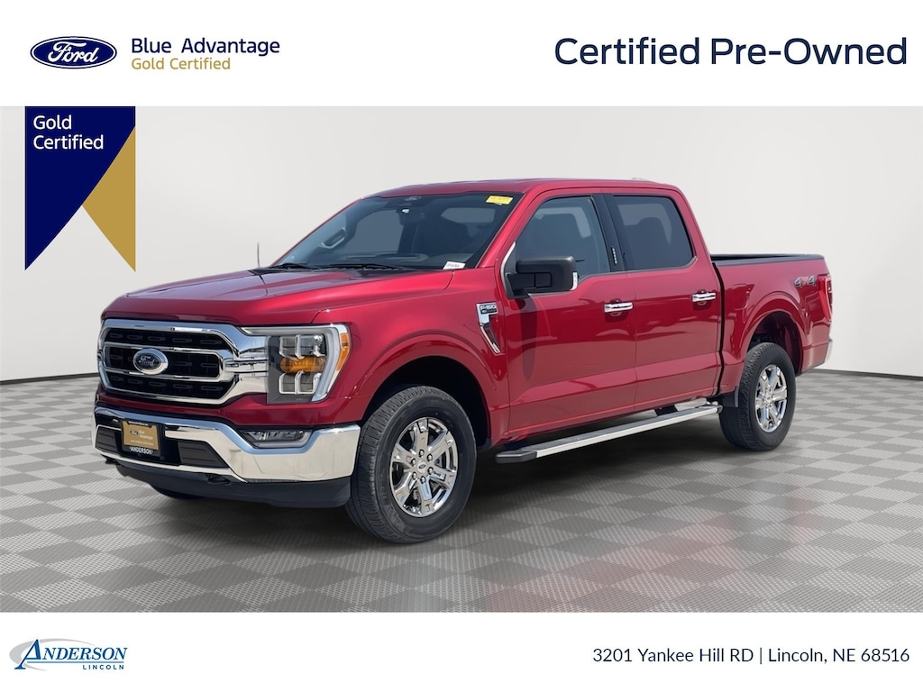 Certified 2022 Ford F-150 XLT CREW CAB SHORT BED TRUCK