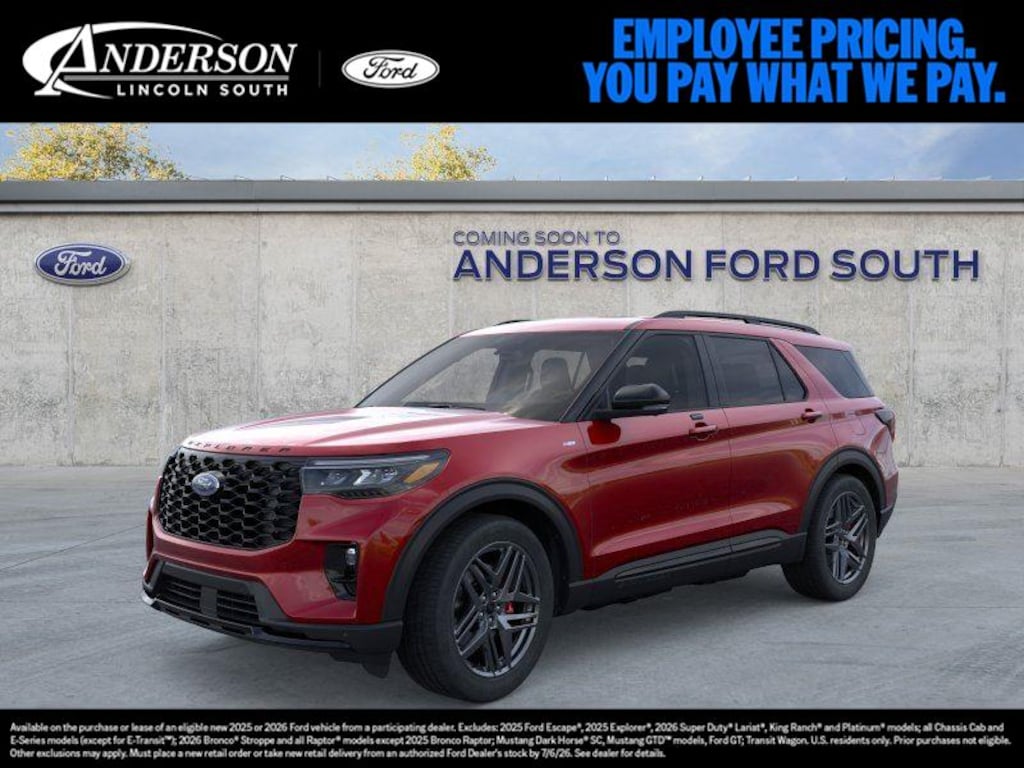 New 2026 Ford Explorer ST-Line SUV