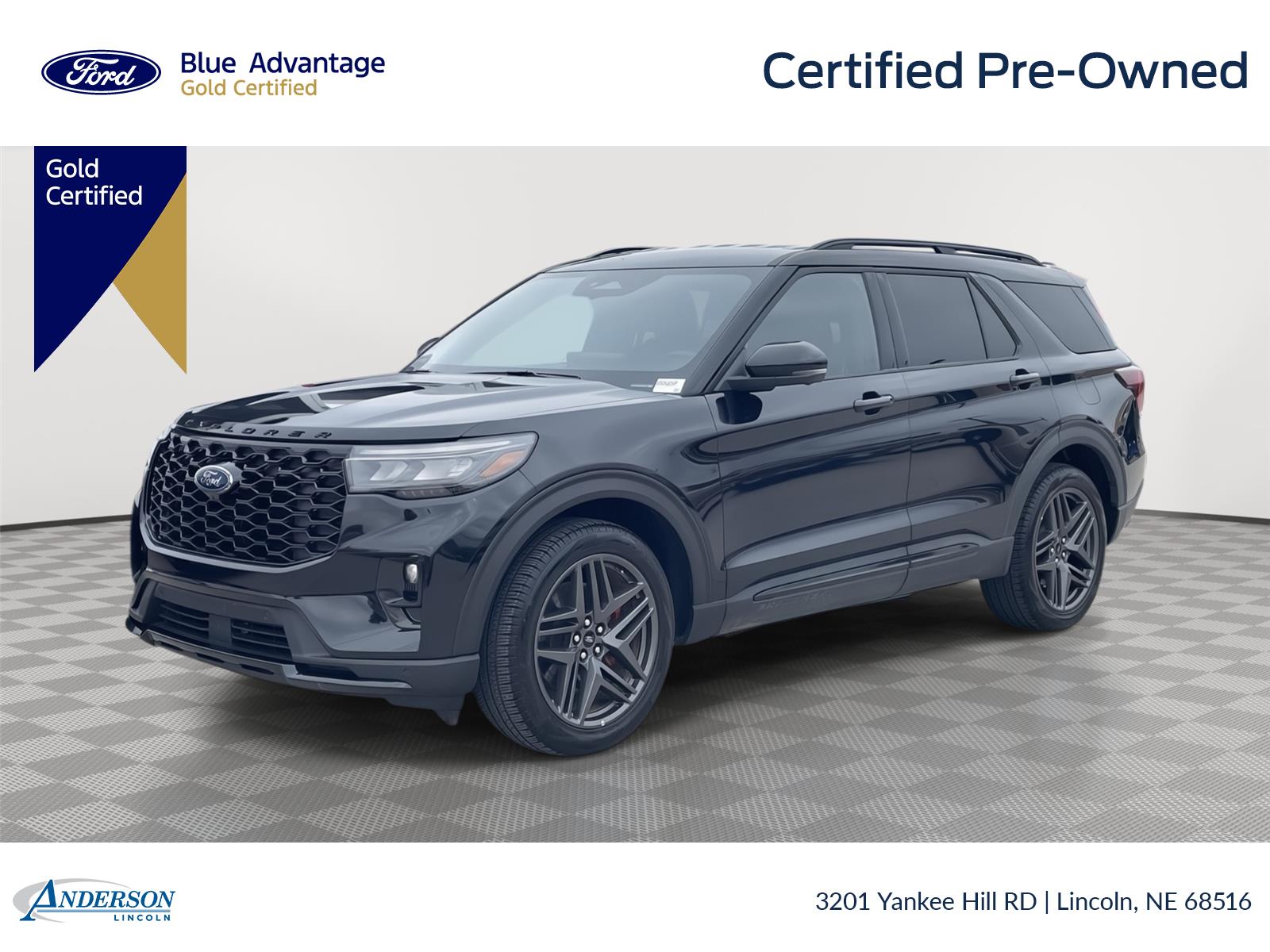 Certified 2025 Ford Explorer ST-Line SUV