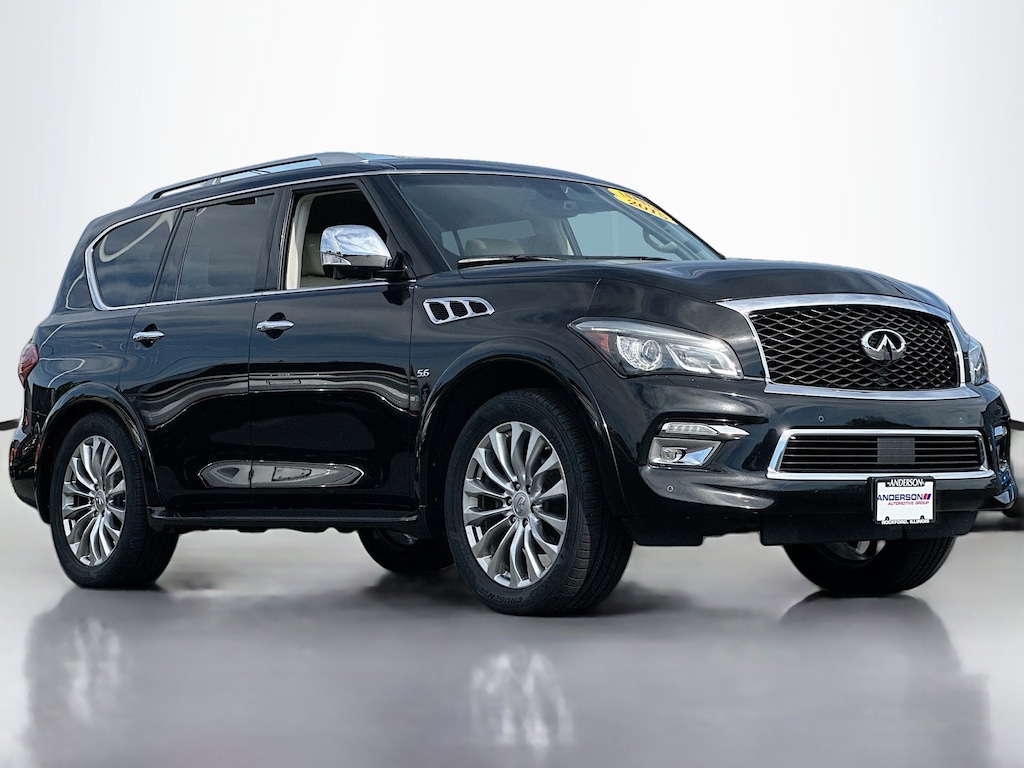 Used 2015 INFINITI QX80 5.6 with Driver's Assistance Package SUV