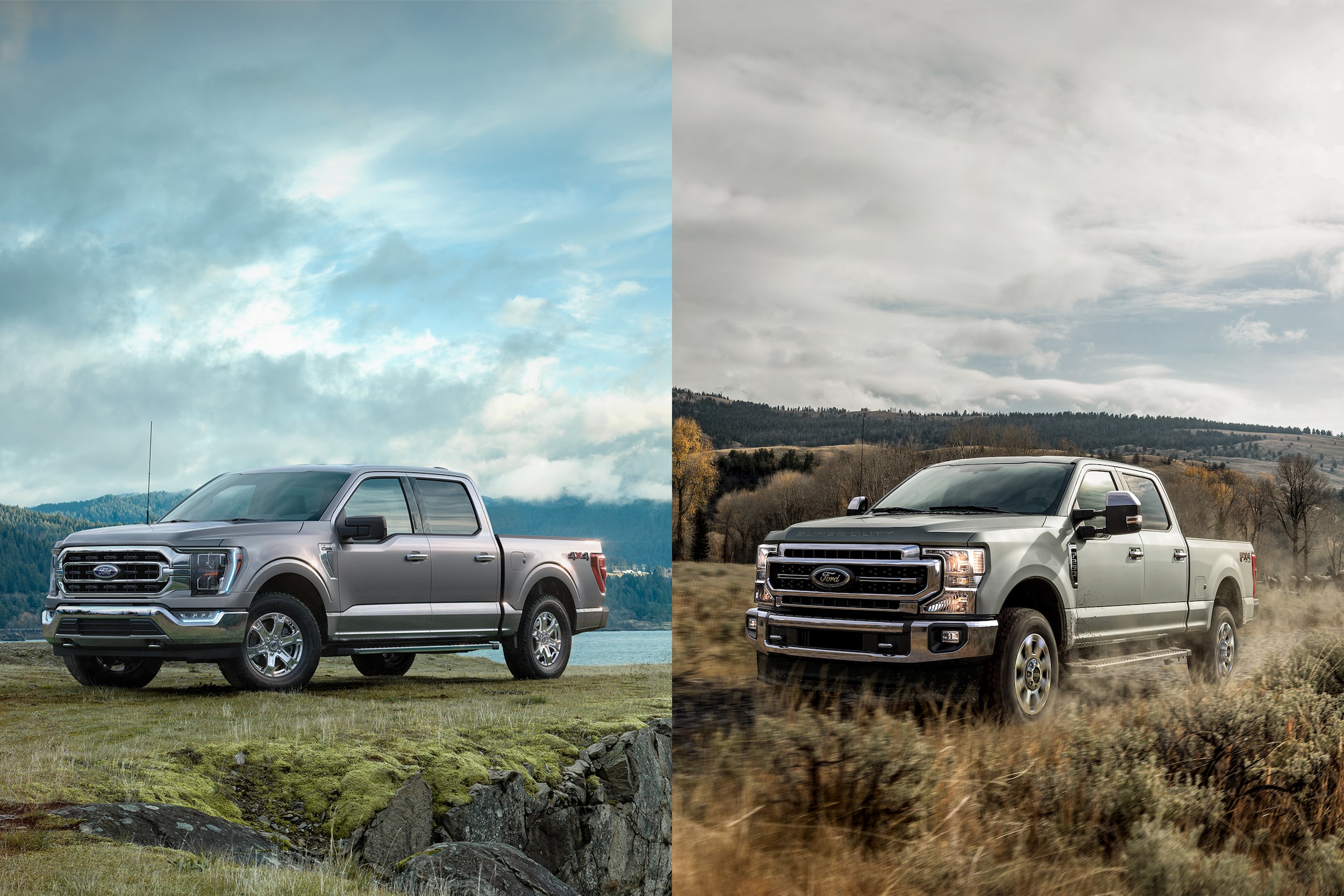 2022 Ford F150 vs. 2022 Ford F250 Comparison | Griffeth Ford