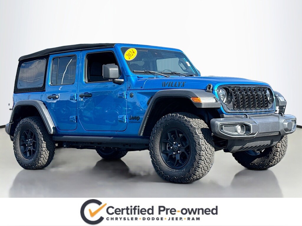 Certified 2024 Jeep Wrangler Sport SUV