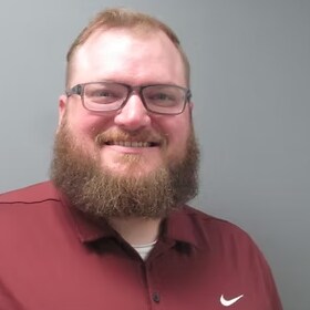 Staff member Nick Swanson from a64f16b77af5