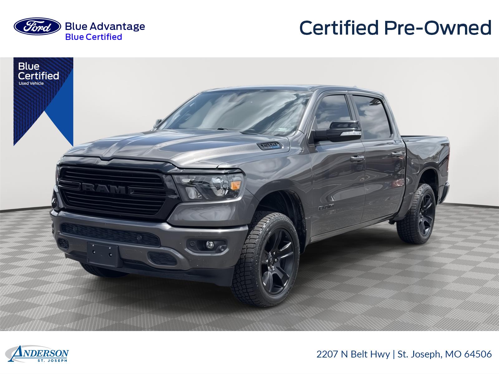 2021 RAM 1500 Big Horn/Lone Star 4x4 Crew Cab 5'7's photo
