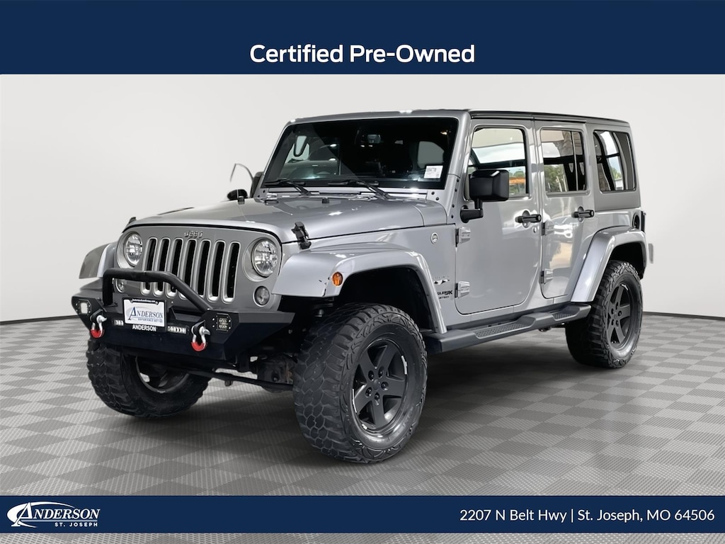 Certified 2018 Jeep Wrangler JK Unlimited Sahara SUV