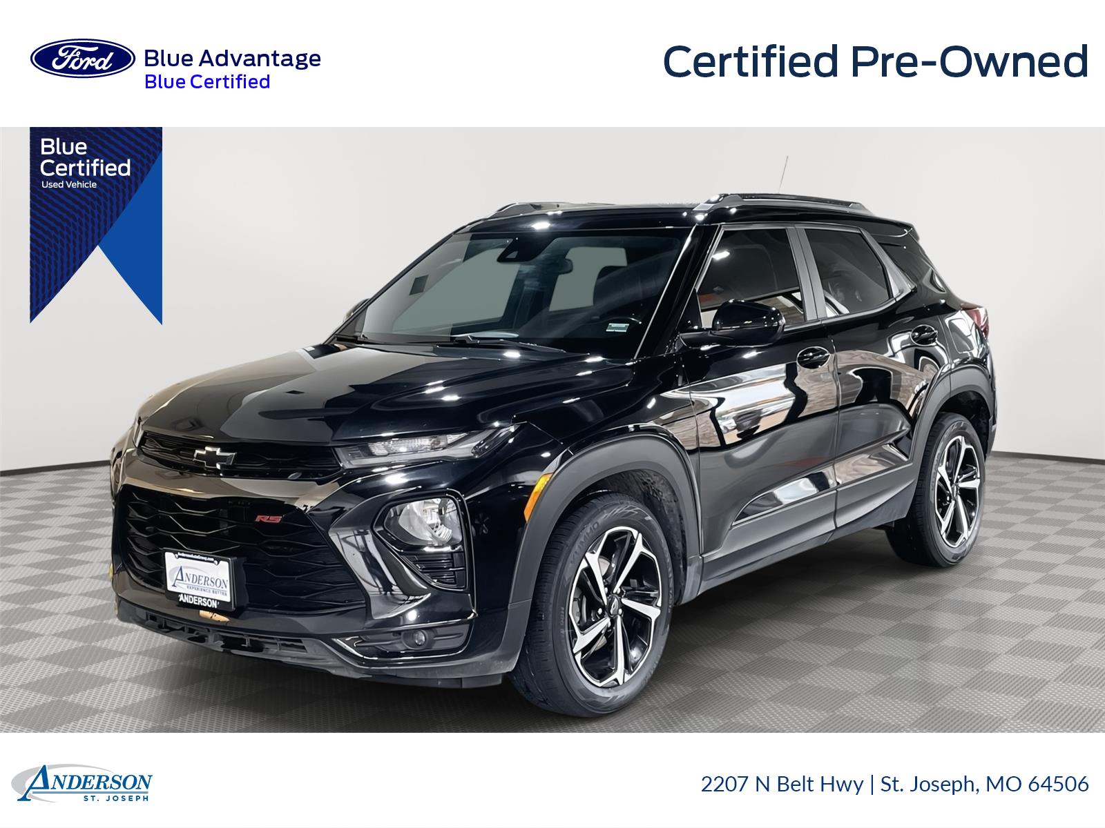 Certified 2023 Chevrolet TrailBlazer RS with VIN KL79MTSL2PB126733 for sale in Kansas City
