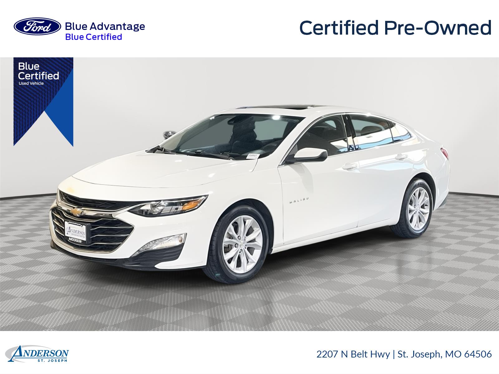Certified 2024 Chevrolet Malibu 1LT with VIN 1G1ZD5ST2RF109756 for sale in Kansas City