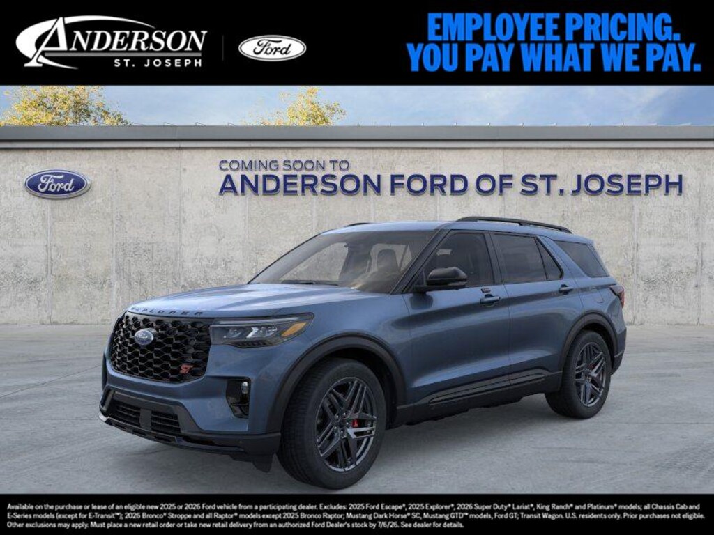 New 2026 Ford Explorer ST SUV