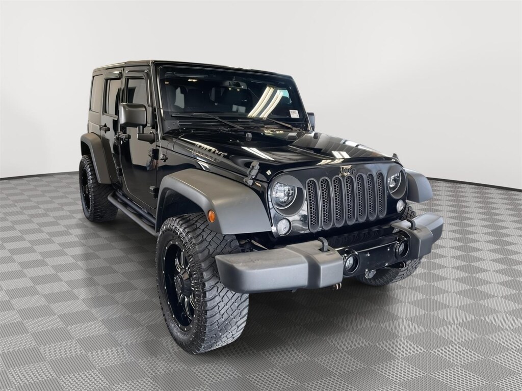 Certified 2017 Jeep Wrangler Unlimited Sport 4WD SUV