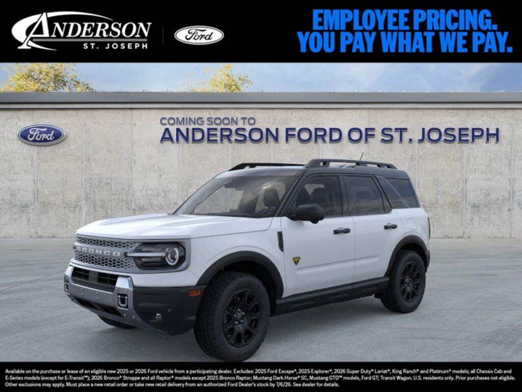 New 2026 Ford Bronco Sport Badlands SUV