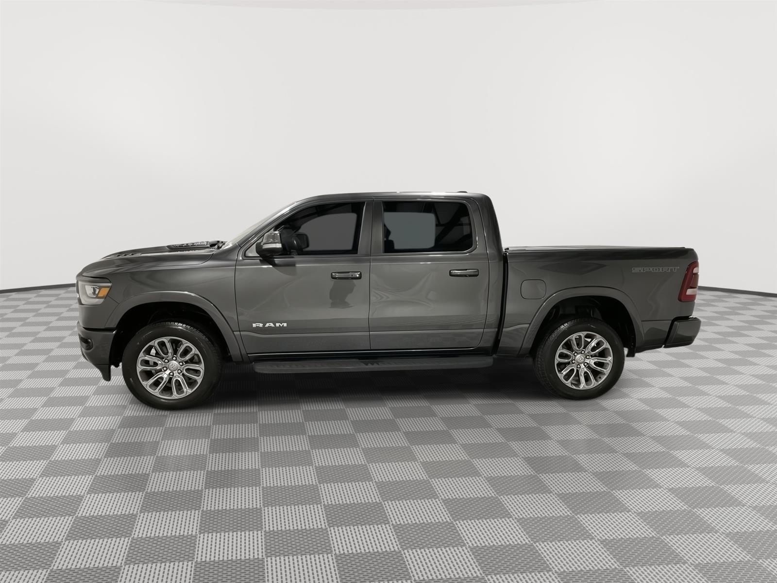 Used 2021 RAM Ram 1500 Pickup Laramie with VIN 1C6SRFJT7MN773980 for sale in Kansas City