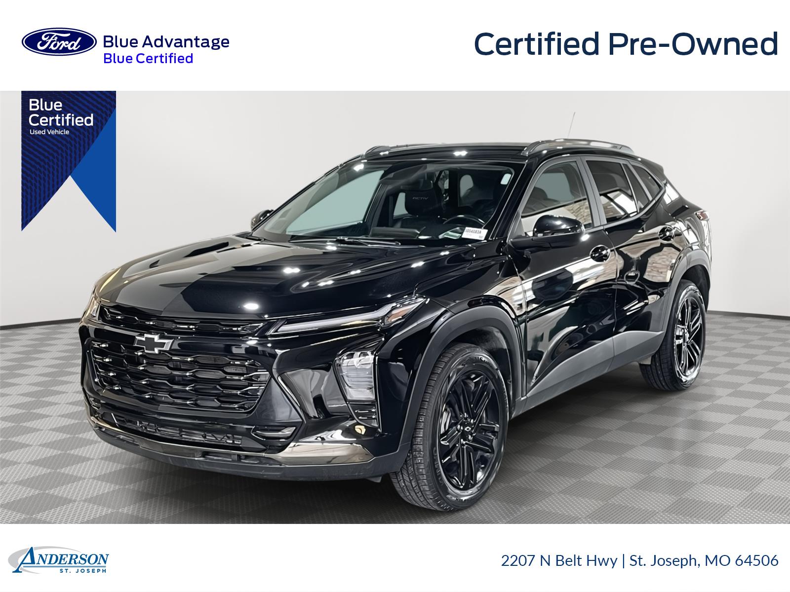 Certified 2025 Chevrolet Trax Activ with VIN KL77LKEP2SC293566 for sale in Kansas City