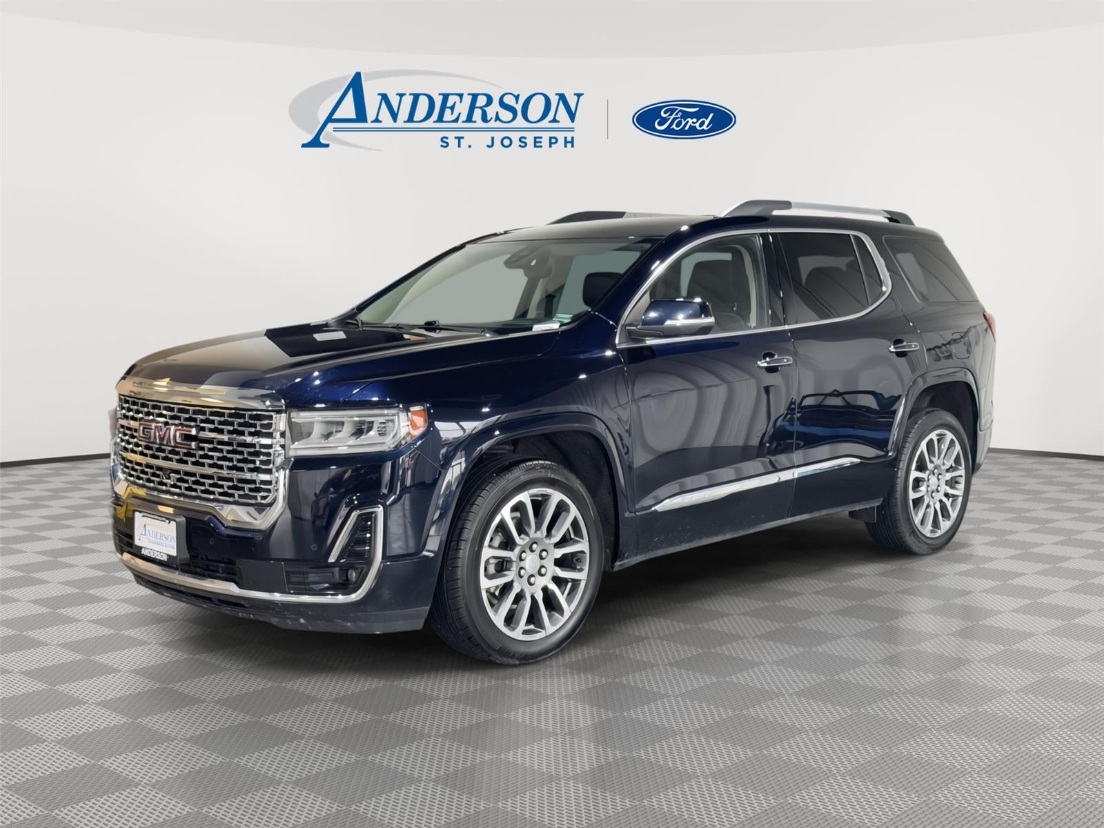 Used 2021 GMC Acadia Denali with VIN 1GKKNXLS4MZ189323 for sale in Kansas City