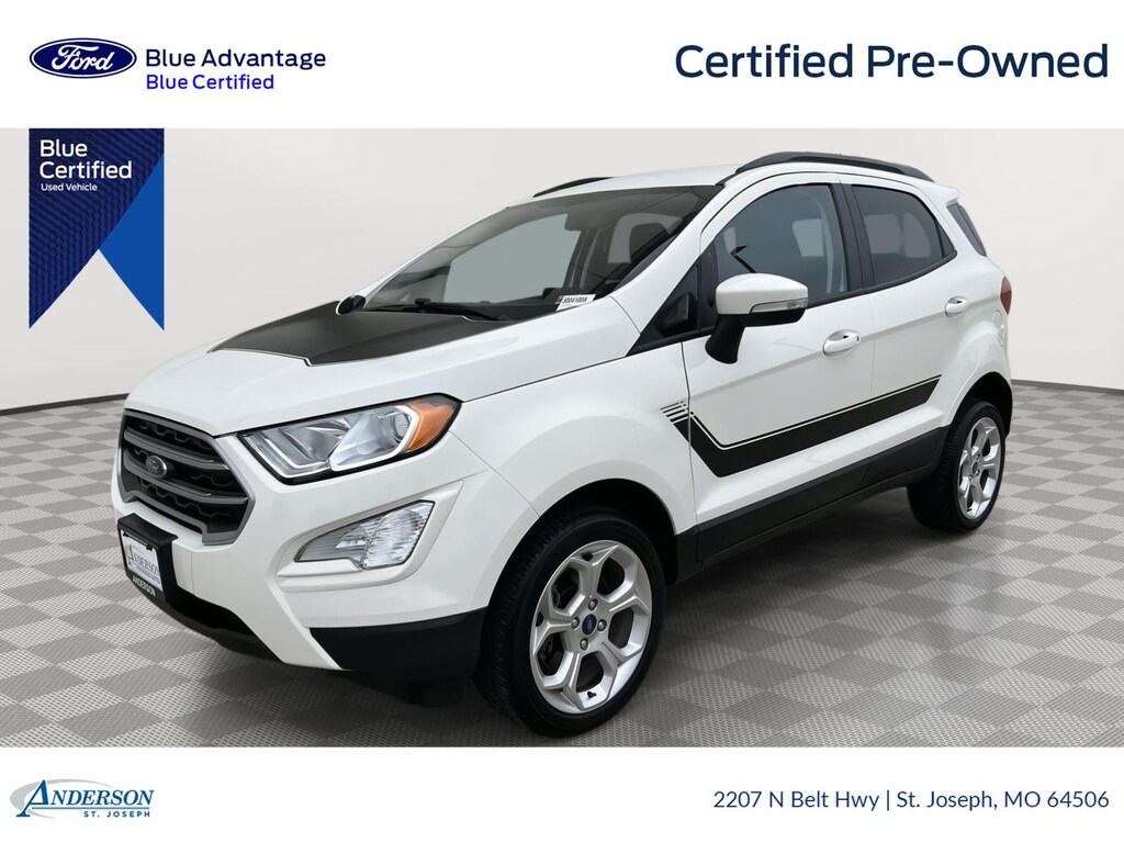 Certified 2022 Ford EcoSport SE SUV