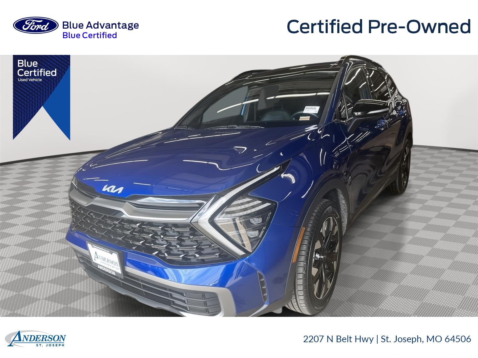 Certified 2024 Kia Sportage X-Line with VIN 5XYK6CDF4RG210485 for sale in Kansas City
