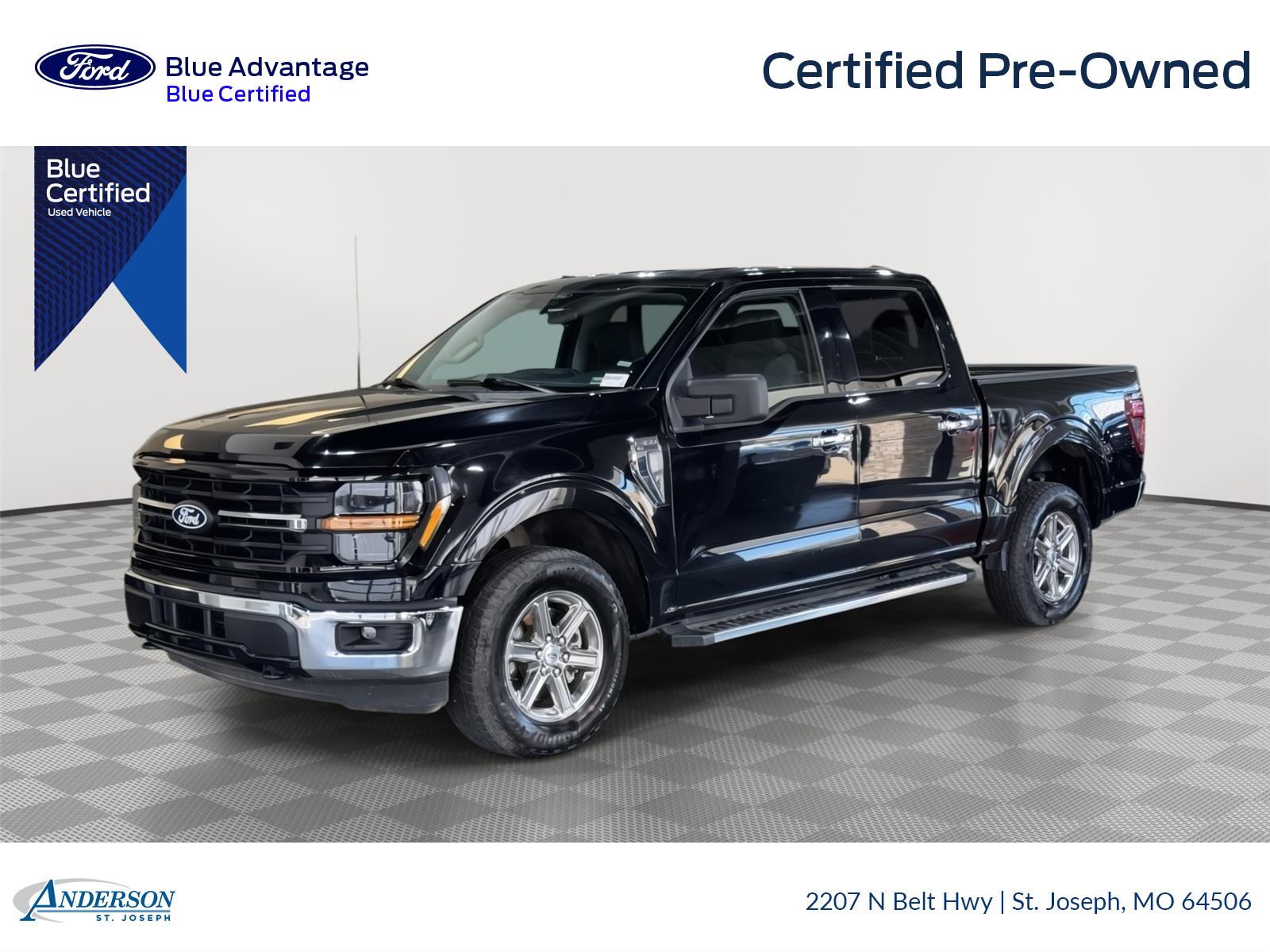 Certified 2025 Ford F-150 XLT Truck SuperCrew Cab