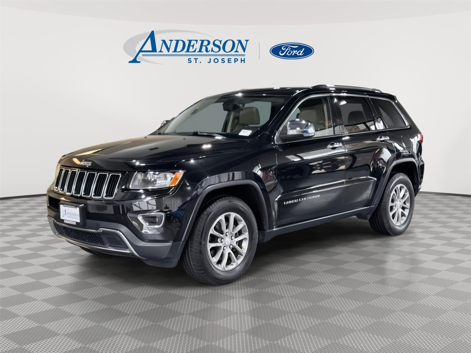 Used 2014 Jeep Grand Cherokee Limited with VIN 1C4RJFBGXEC333958 for sale in Kansas City