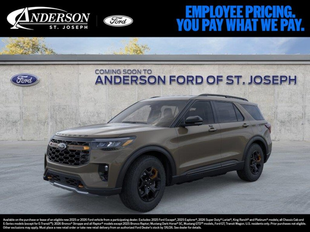 New 2026 Ford Explorer Tremor® SUV