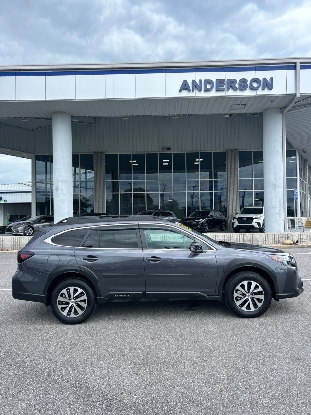 Certified 2025 Subaru Outback Premium with VIN 4S4BTADC0S3176523 for sale in Pensacola, FL