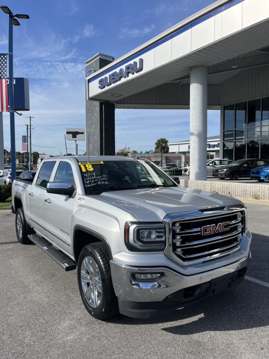 Used 2018 GMC Sierra 1500 SLT Truck Crew Cab