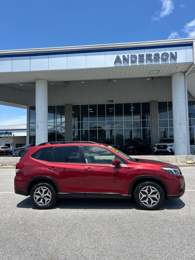 Certified 2021 Subaru Forester Premium with VIN JF2SKAFC2MH410950 for sale in Pensacola, FL