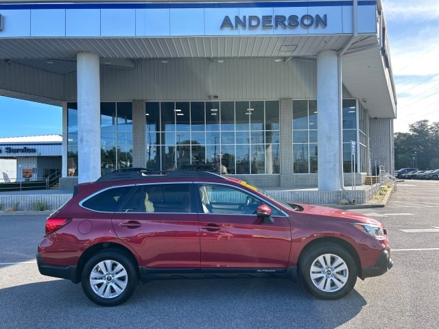 Used 2018 Subaru Outback Premium with VIN 4S4BSAFCXJ3375495 for sale in Pensacola, FL