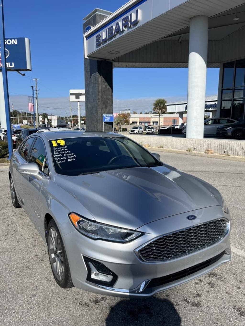 Used 2019 Ford Fusion Hybrid Titanium Sedan