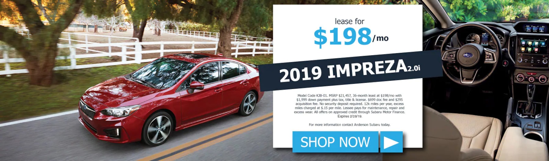 Anderson Subaru Pensacola, FL New & Used Subaru Dealership