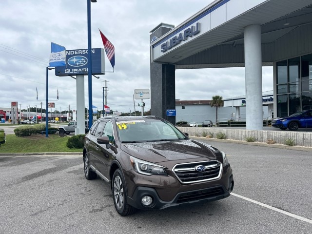 Certified 2019 Subaru Outback Touring with VIN 4S4BSETCXK3261154 for sale in Pensacola, FL