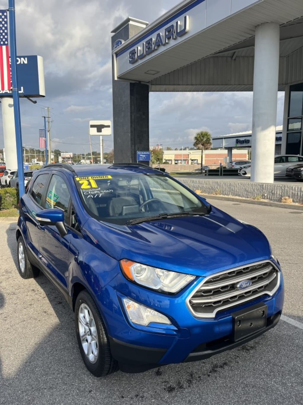 Used 2021 Ford EcoSport SE SUV