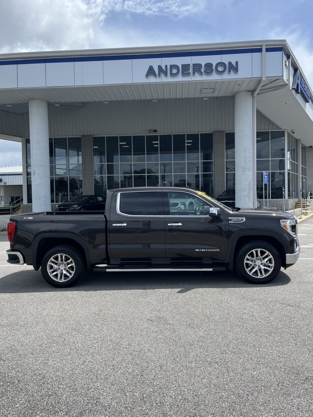 Used 2021 GMC Sierra 1500 SLT with VIN 3GTU9DED4MG281196 for sale in Pensacola, FL